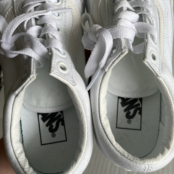 Vans Old Skool White size 6 size 4.5 - Picture 6 of 7